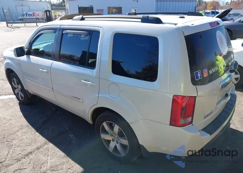 2013 Honda Pilot Touring from USA, damaged, VIN 5FNYF3H94DB041440